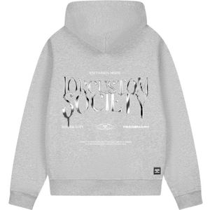 JorCustom Uncommon Fleece Zipped Hoodie - Grey Melange XS