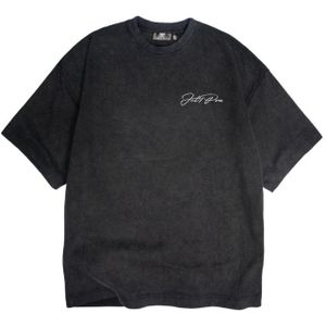 JorCustom Panther Oversized T-Shirt - Acid Grey XXL