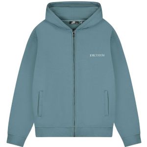 JorCustom Angel 2.0 Fleece Zipped Hoodie - Ocean Blue XS