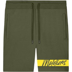 Malelions Captain Short 2.0 - Army/Yellow