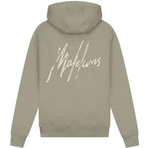 Malelions Destroyed Signature Hoodie - Light Sage XS