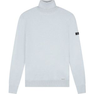 Malelions Knitted Turtleneck - Ocean Grey S