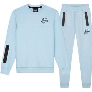 Malelions Kids Sport Counter Sweater Combi-set - Light Blue Default