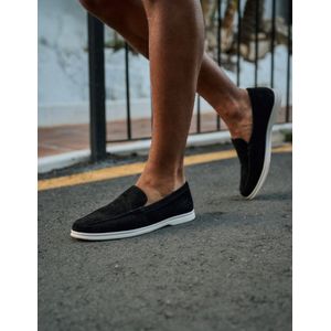Malelions Low Top Signature Loafers - Black 40