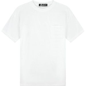 Malelions Signature Towelling T-Shirt - White XXS