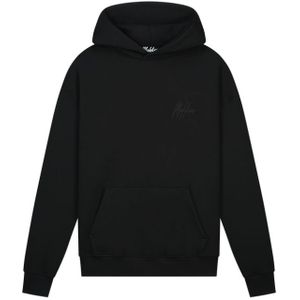 Malelions Patchwork Hoodie - Black XL