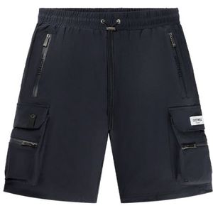 Quotrell Seattle Cargo Shorts - Navy