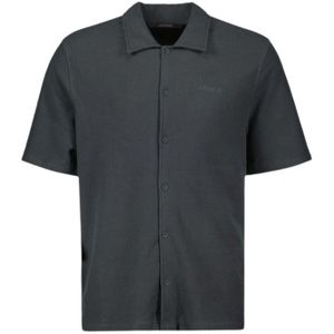 Airforce Woven Short Sleeve Shirt - Gun Metal