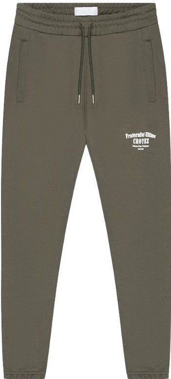 Croyez Fraternité Sweatpants - Dusty Olive XS