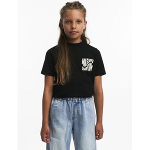 Malelions Kids Wave Graphic T-Shirt - Black 92
