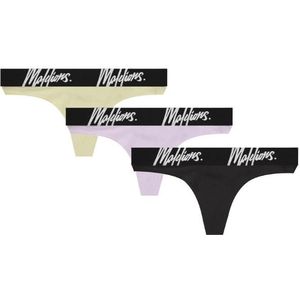 Malelions Women String 3-Pack - Tricolore-2