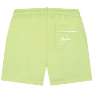 Malelions Sport Counter Swim Shorts - Lime S