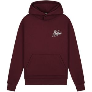 Malelions Splash Signature Hoodie - Burgundy XXL