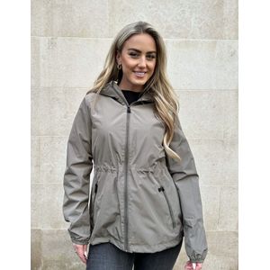 Airforce Women Hooded Jacket - Brindle