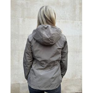 Airforce Women Hooded Jacket - Brindle S