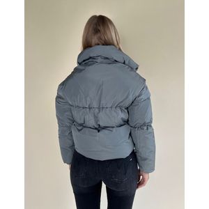 Airforce Women Puffer Jacket - Castor Grey M