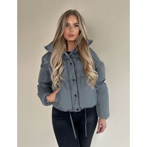 Airforce Women Puffer Jacket - Castor Grey