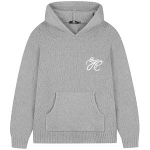 JorCustom Signature Knitwear Hoodie - Grijs XS