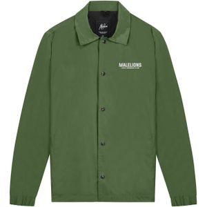 Malelions Members Club Coach Jacket - Forest Army