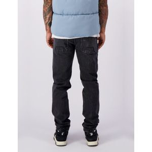 Destroyed Denim - Washed Black 34