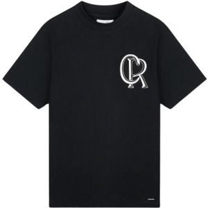Croyez Initial T-Shirt - Vintage Black XL
