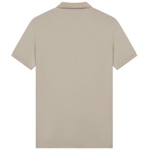 Malelions Signature Zip Polo - Taupe XL