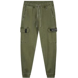Quotrell Brockton Cargo Pants - Army Green M
