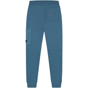 Malelions Nylon Pocket Sweatpant - Blue Slate XS