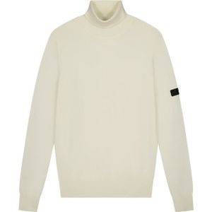 Malelions Knit Turtleneck - Beige