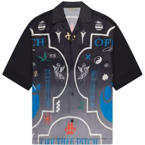 Global Satin Shirt - Black L