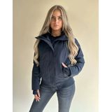 Airforce Women Bomber Jacket - Dark Navy