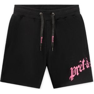 Quotrell Miami Shorts - Black/Neon Pink XXL