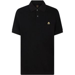 Moose Knuckles - Everett Gold Polo - Poloshirt - Zwart