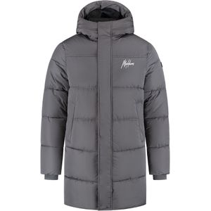 Malelions Sport Ace Mid Length Puffer Jacket - Charcoal XS