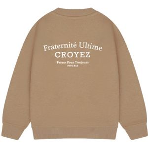 Croyez Mini Fraternité Sweater - Dusty Olive 1/2 YRS