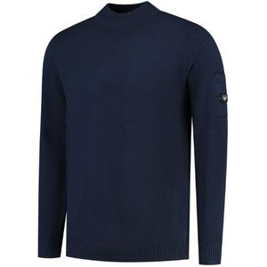 Quotrell Cannes Knitted Sweater - Navy XL