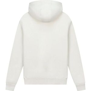 Malelions Striped Signature Hoodie - Off White/Taupe L