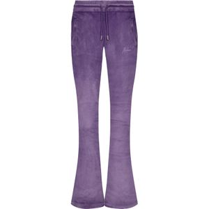 Malelions Women Velvet Trackpants - Thistle Lilac