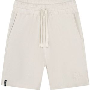 Malelions Signature Waffle Shorts - Off White XXL