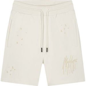 Malelions Painter Shorts - Off White