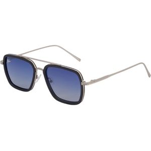 Malelions Abstract Sunglasses - Silver ONE