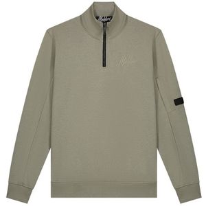 Malelions Pocket Quarter Zip - Dry Sage L