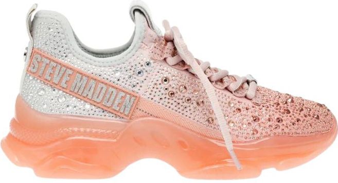 Steve Madden - Mistica - Sneaker - Blush/Silver - Platform hoogte 6 cm
