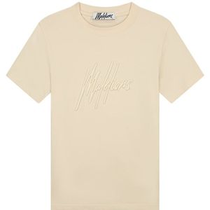 Malelions Women Essentials T-Shirt - Beige S