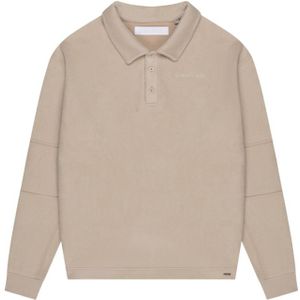 Croyez - Fleece Polo Sweater - Sand