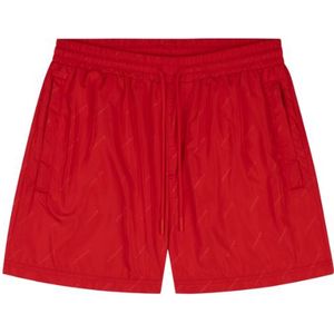 Croyez Allover Swim Shorts - Red M