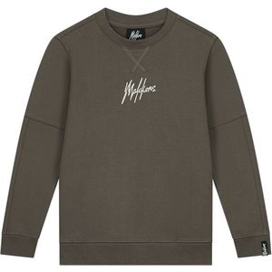 Malelions Kids Split Essentials Sweater - Brown/Beige 152