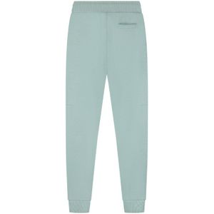 Malelions Kids Counter Trackpants - Aqua Grey/Light Orange 4-104