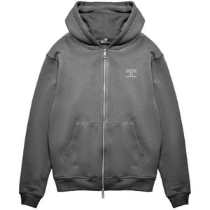 JorCustom Zipped Hoodie - Acid Grey L