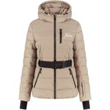 Malelions Women Ski Nordic Jacket - Taupe XS